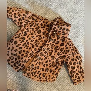 Baby gap leopard jacket